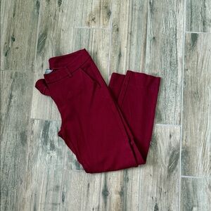 Stylish Burgundy Pants by CAbi